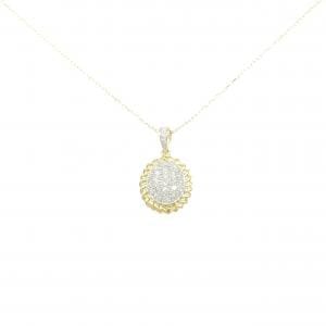 750YG/750WG/K18YG ダイヤモンド ネックレス 0.58CT