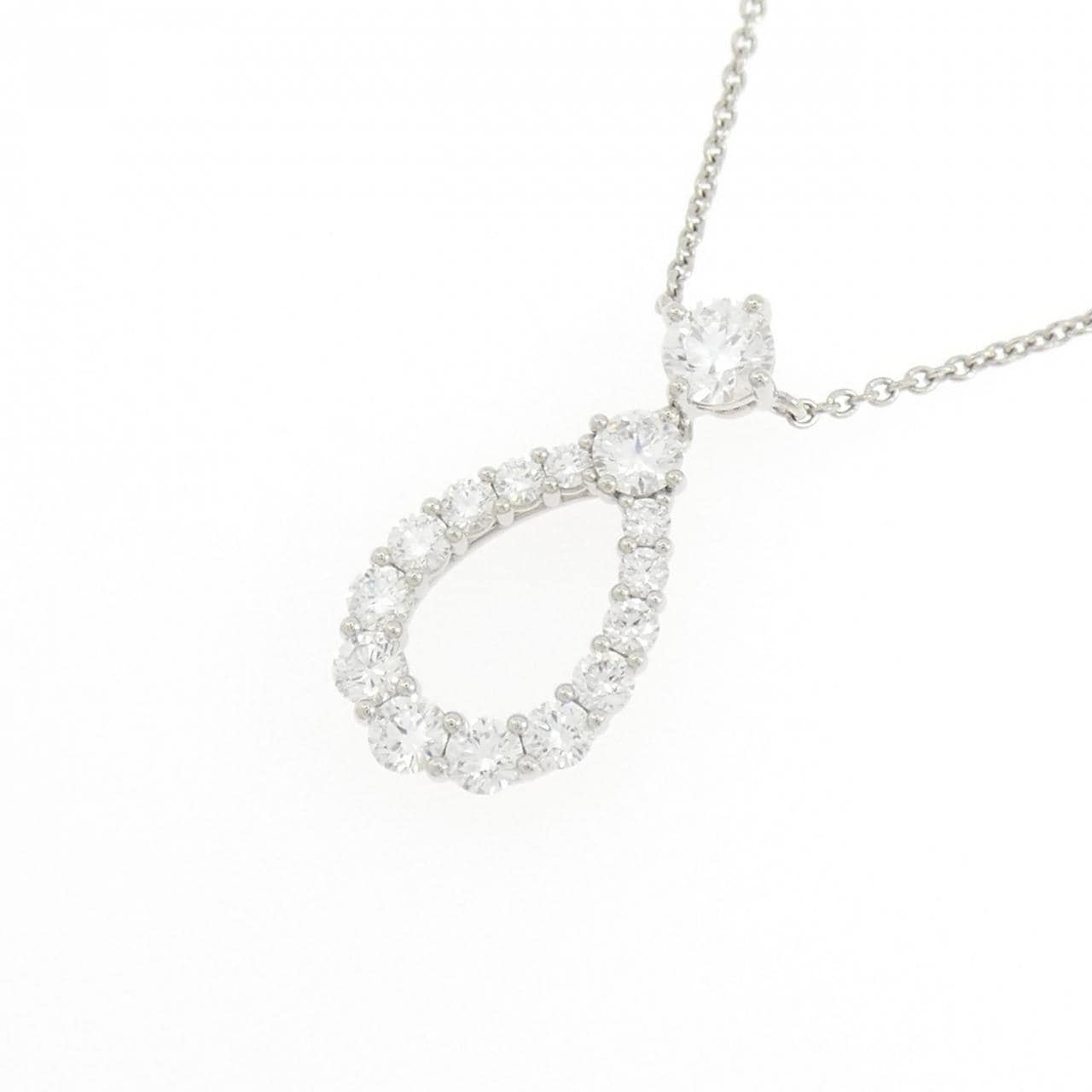 ハリーウィンストン ループ エクストララージ ネックレス 0.26CT
