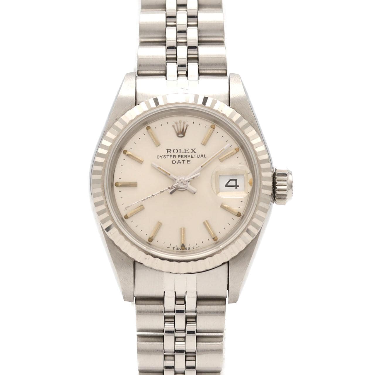 【ノーメンテナンス還元価格】ロレックス オイスターパーペチュアルデイト 69174. SSxWG 自動巻 8番台