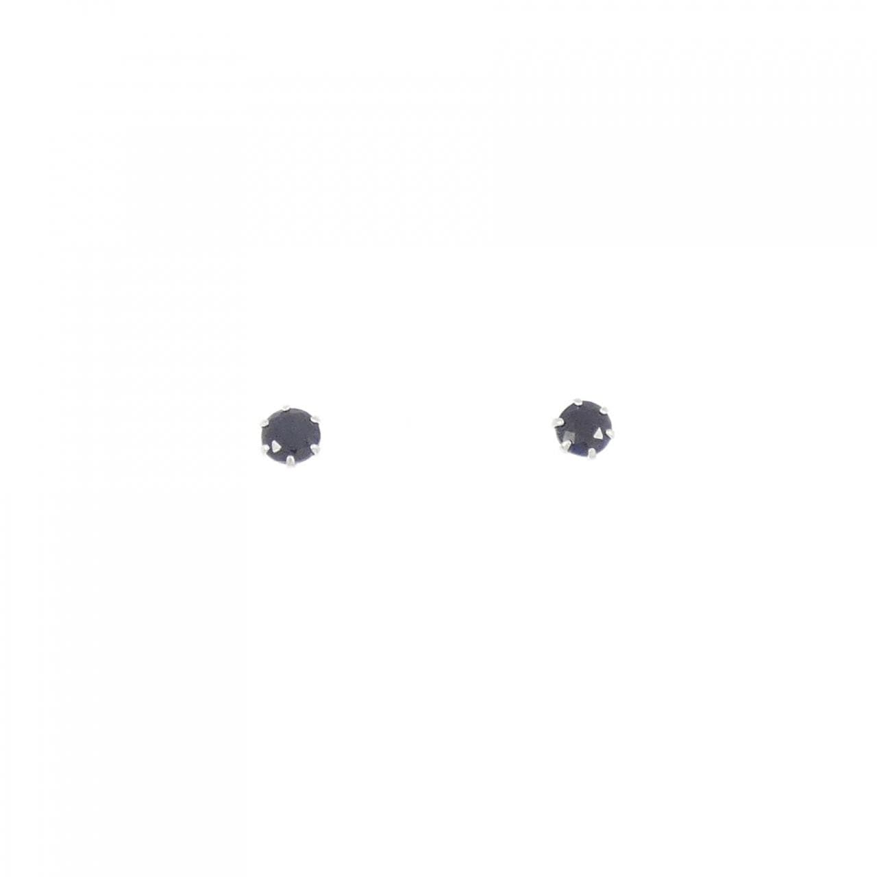 PT900 サファイヤ ピアス