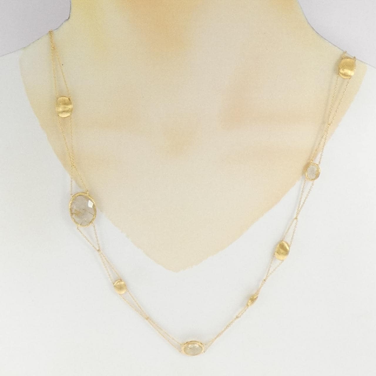 ナニス ルチルクォーツ ネックレス