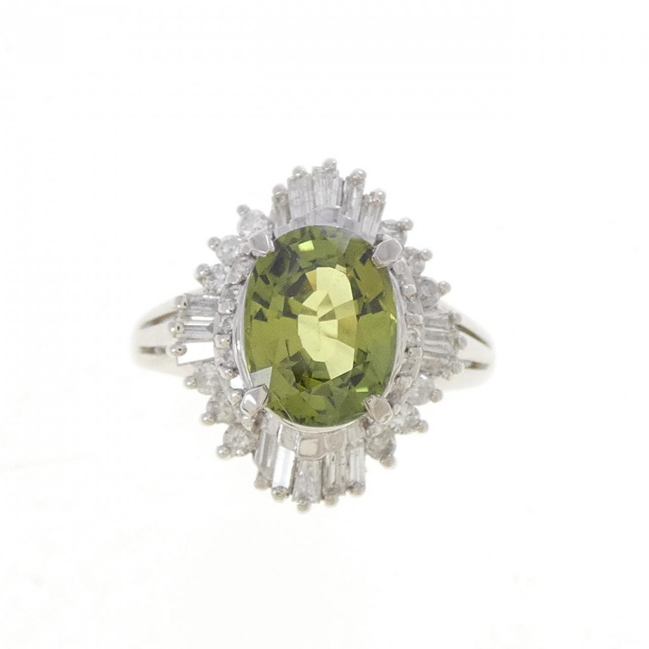 PT900 サファイヤ リング 2.53CT