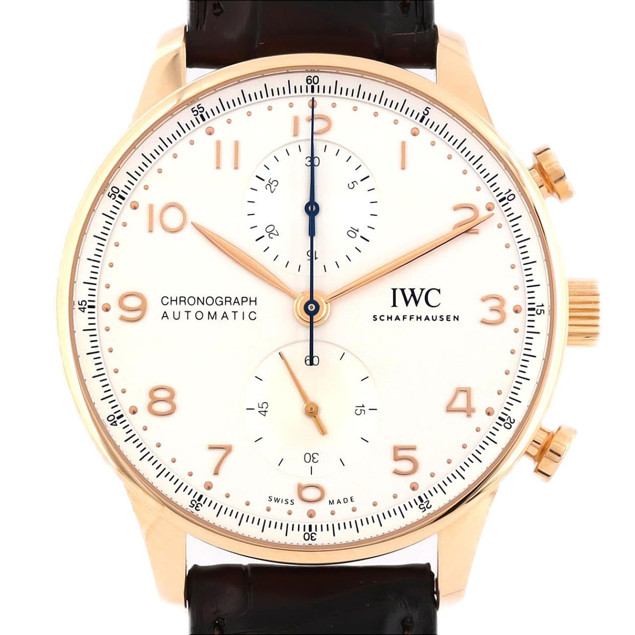 [BRAND NEW] IWC Portuguese Chronograph RG IW371611 PG/RG Automatic