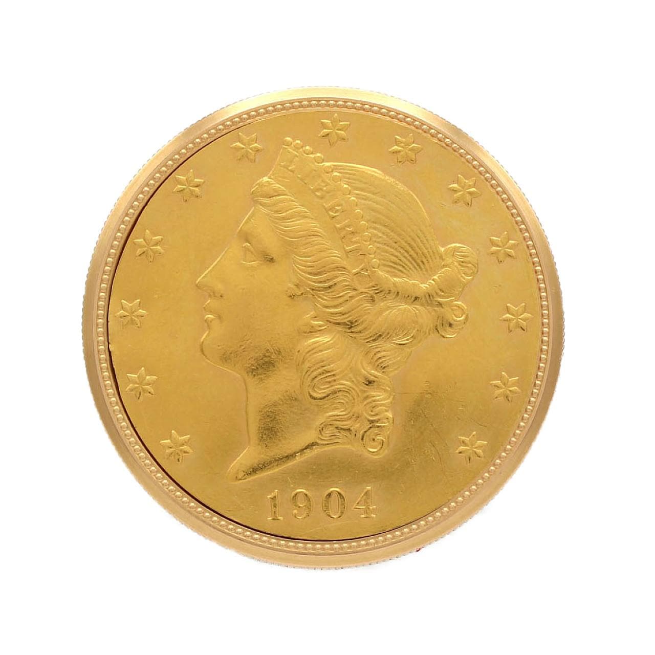 カルティエ コインウォッチ･20$ YG YG 手巻
