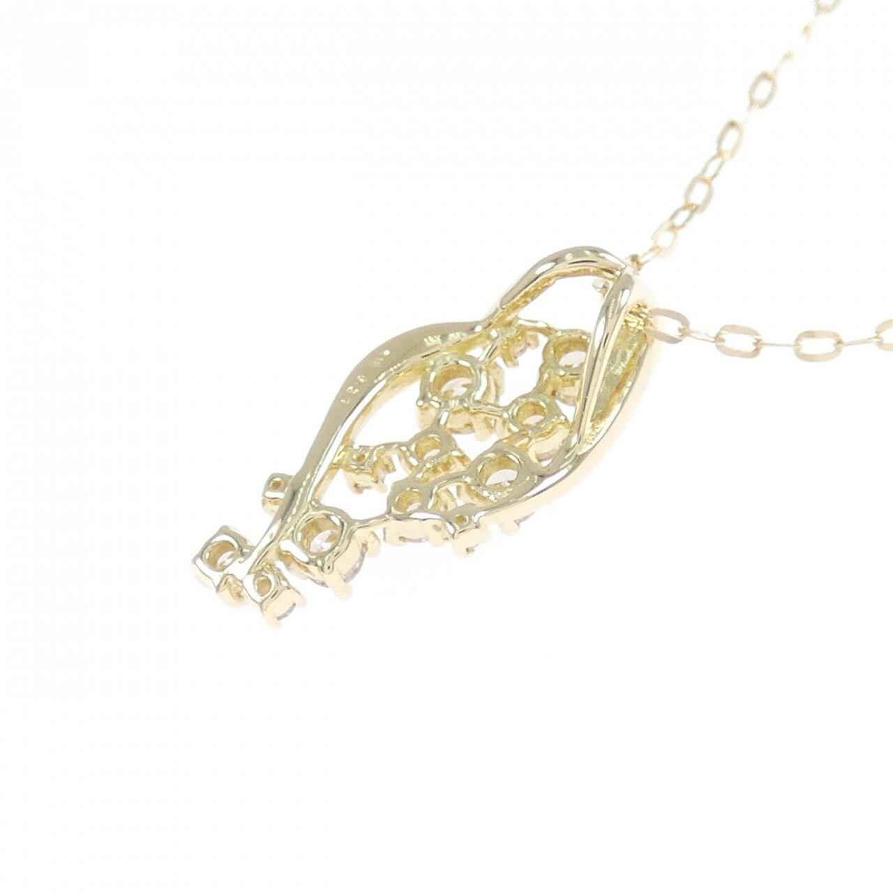 [新品] K18YG鑽石項鍊 0.30CT