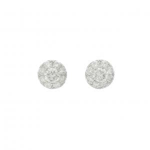 PT900 ダイヤモンド ピアス 2.00CT