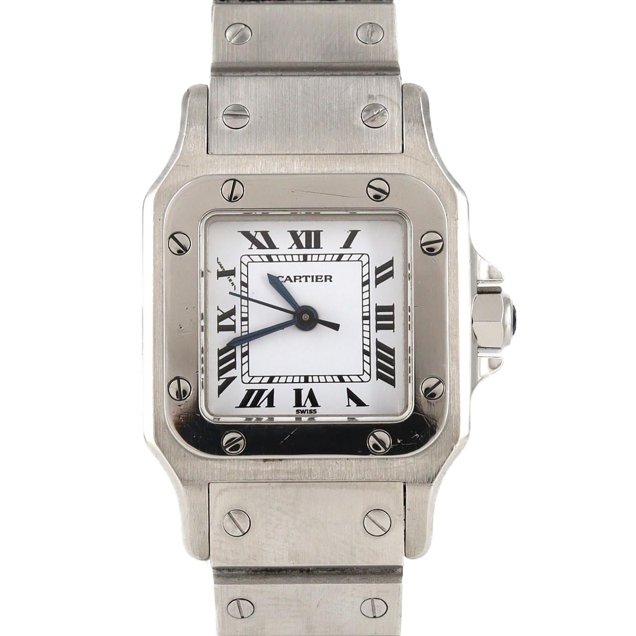 【ノーメンテナンス特価】カルティエ サントスSM SS 自動巻
