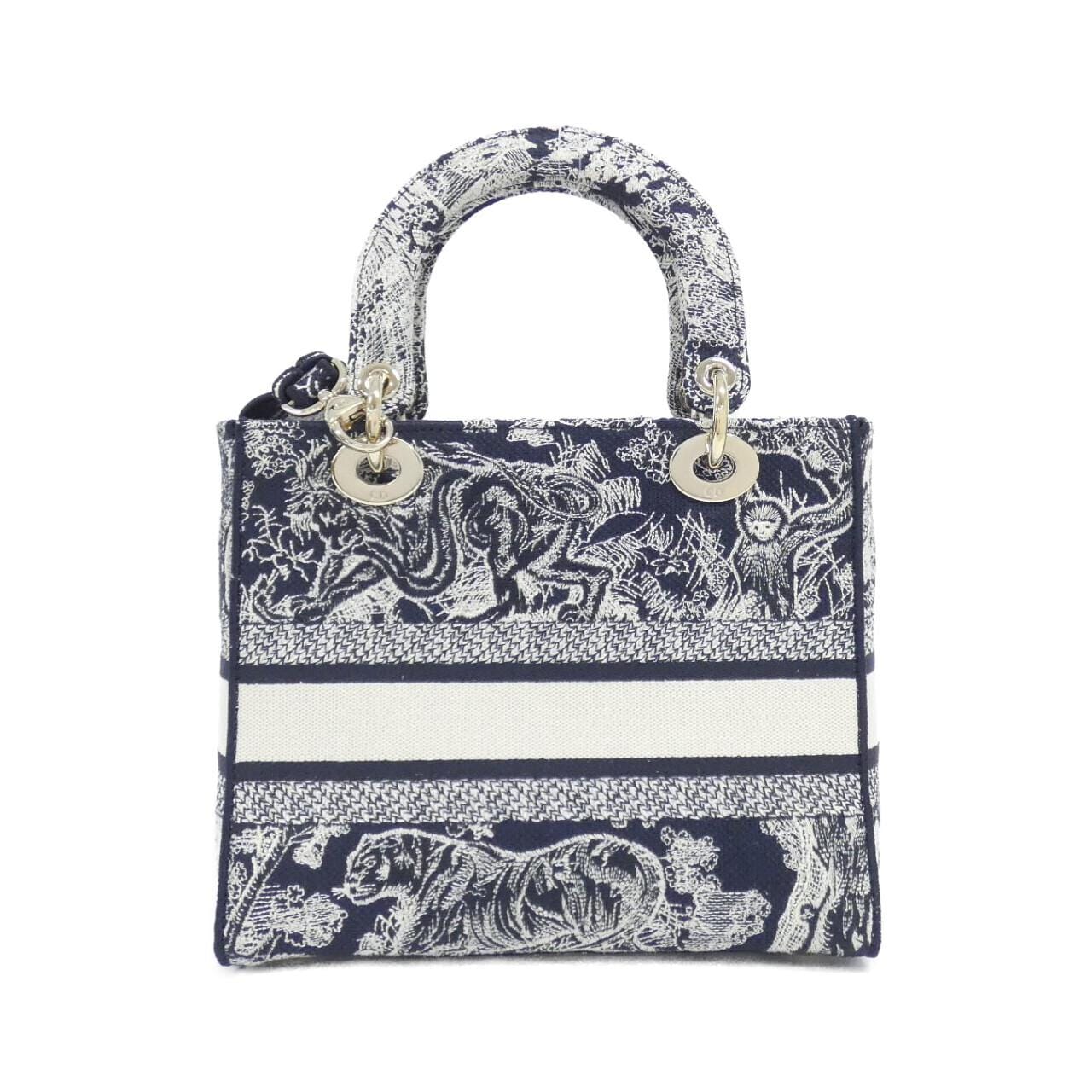 クリスチャンディオール TOILE DE JOUY REVERSE レディ ディーライト ミディアム M0565ORGO バッグ