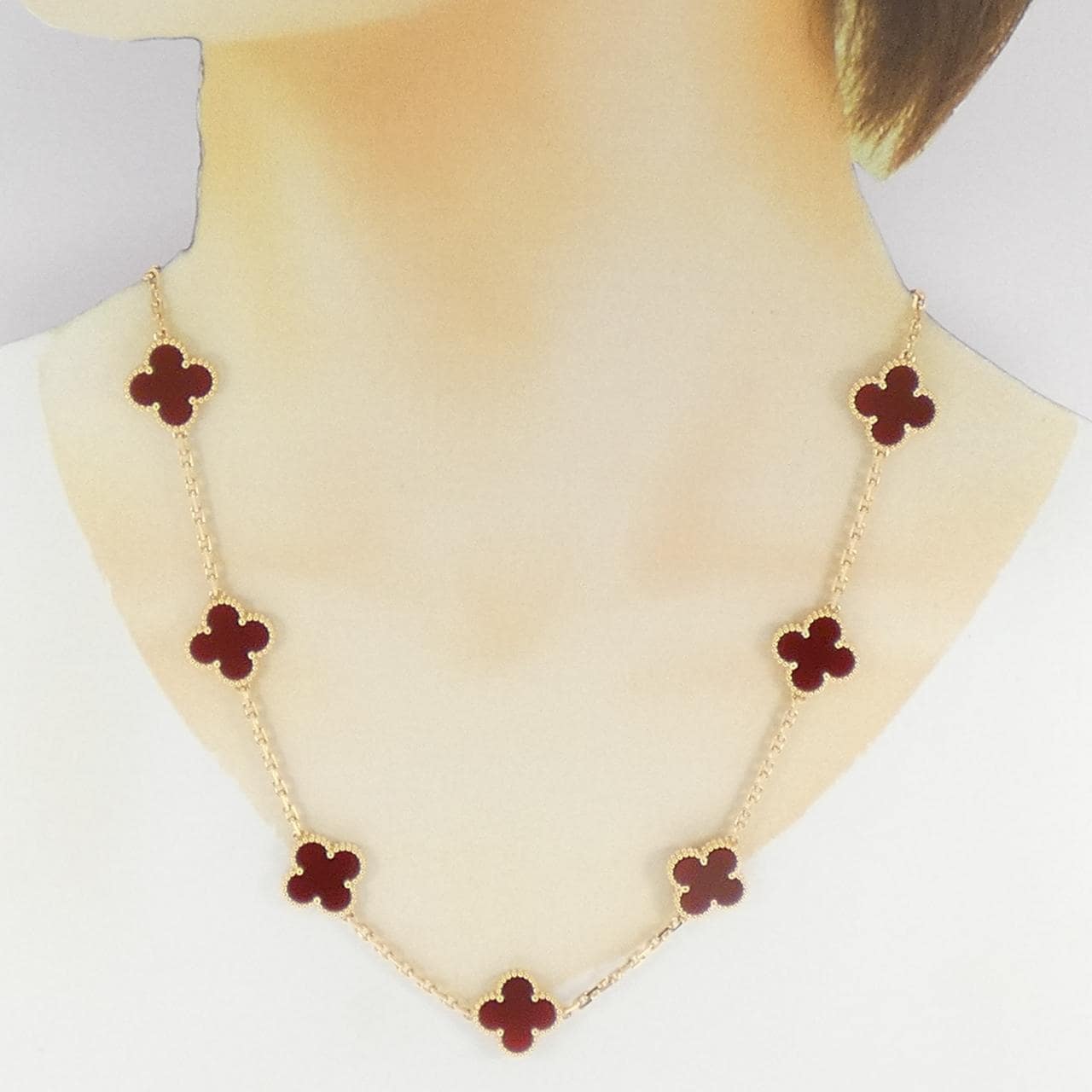 ヴァンクリーフ&アーペル ヴィンテージアルハンブラ 10モチーフ ネックレス