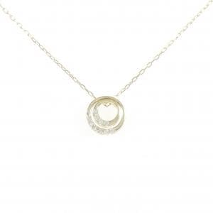 K10YG 2WAY ダイヤモンド ネックレス 0.056CT