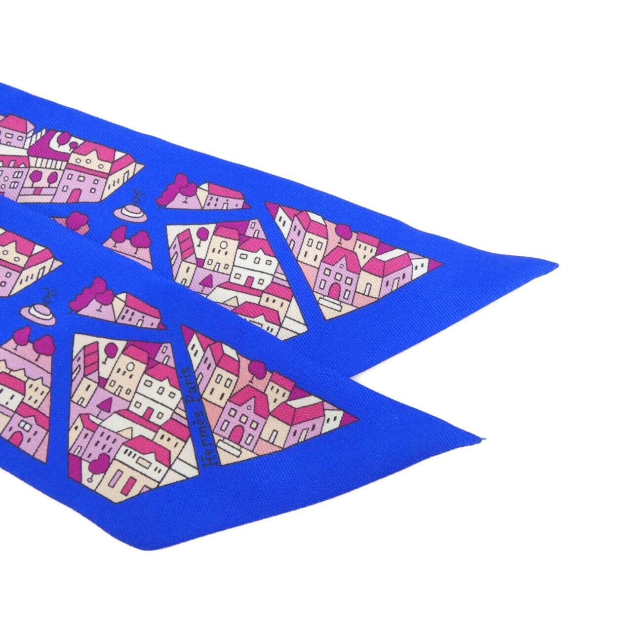 エルメス RIVE DROITE RIVE GAUCHE ツイリー 062868S スカーフ