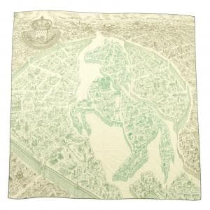 エルメス HERMES LA NOUVELLE CITE CAVALIERE H244273S カレジェアン140 ショール