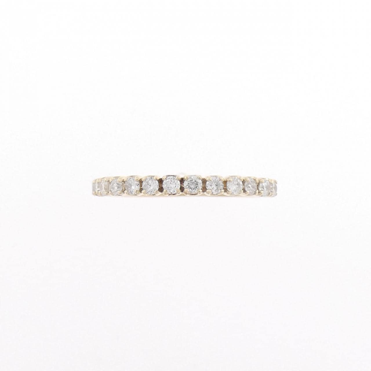 K10YG ダイヤモンド ピンキーリング 0.15CT