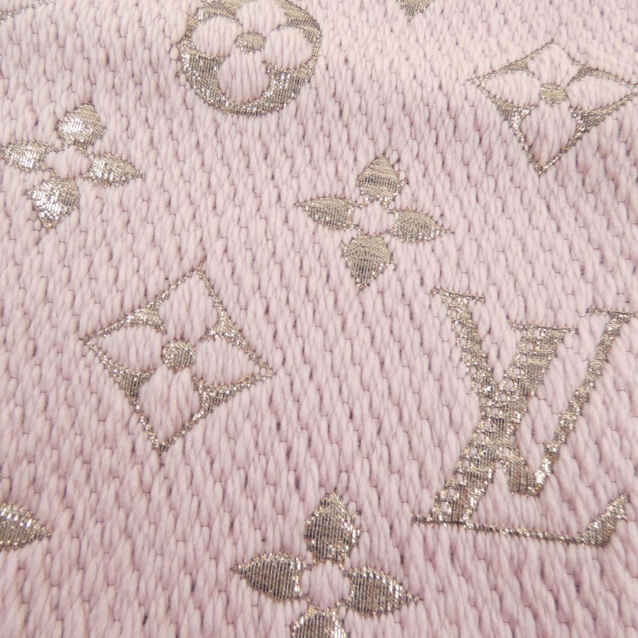 ルイヴィトン LOUIS VUITTON エシャルプ ロゴマニア シャイン M70466 MUFFLER