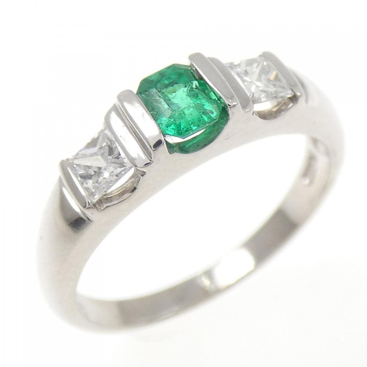 PT900 エメラルド リング 0.23CT