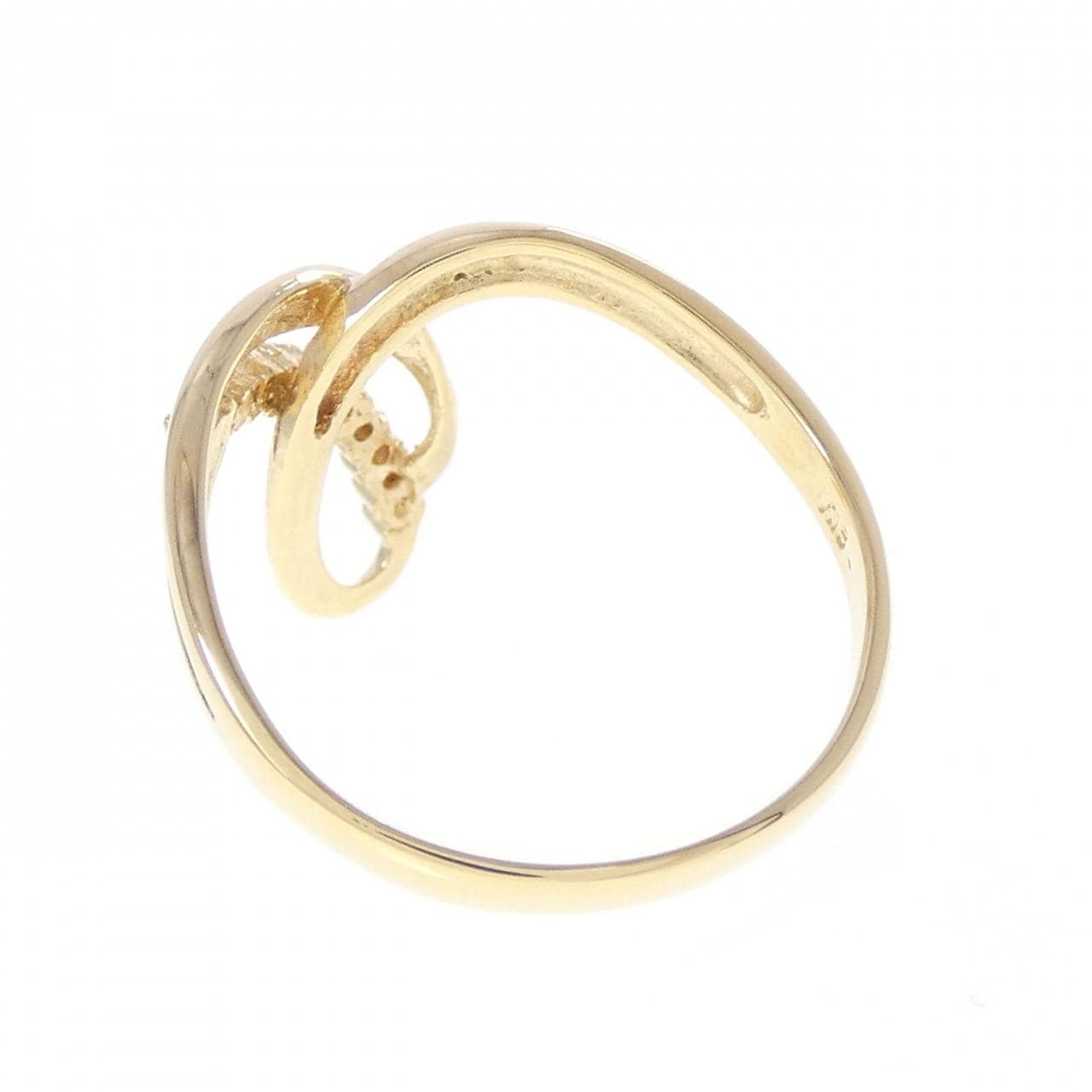 K18YG ダイヤモンド リング 0.10CT