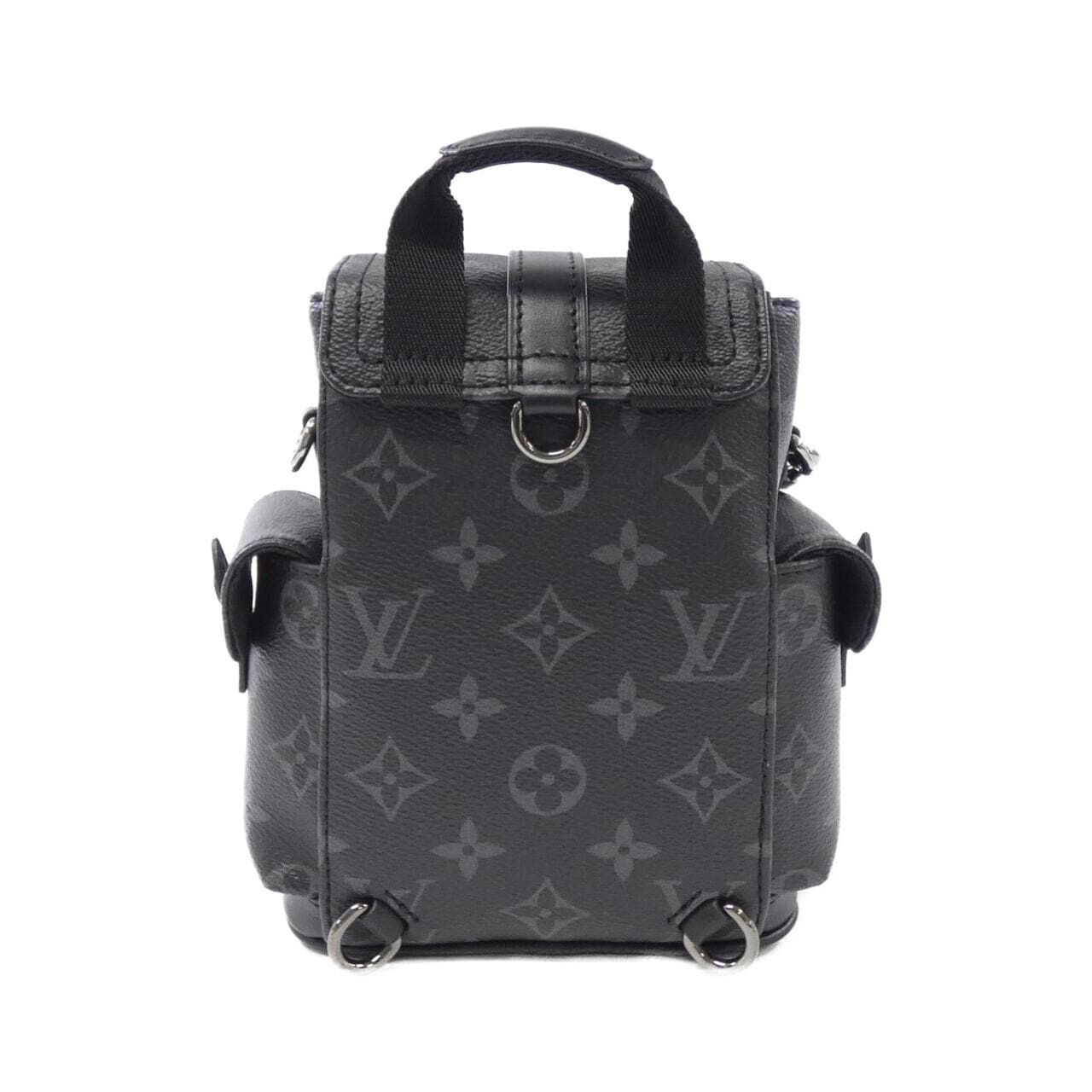 LOUIS VUITTON Monogram Eclipse Nano Christopher M82769 Backpack