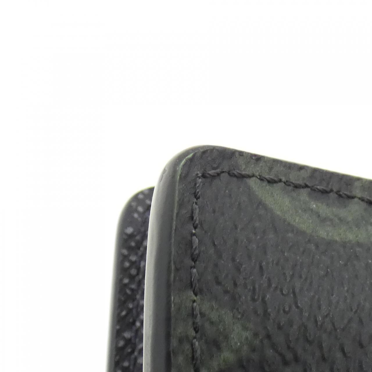 LOUIS VUITTON Monogram Record Portefeuille Brazza M81807 Wallet