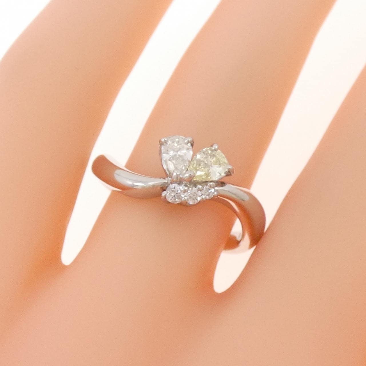 PT900 ダイヤモンド リング 0.40CT