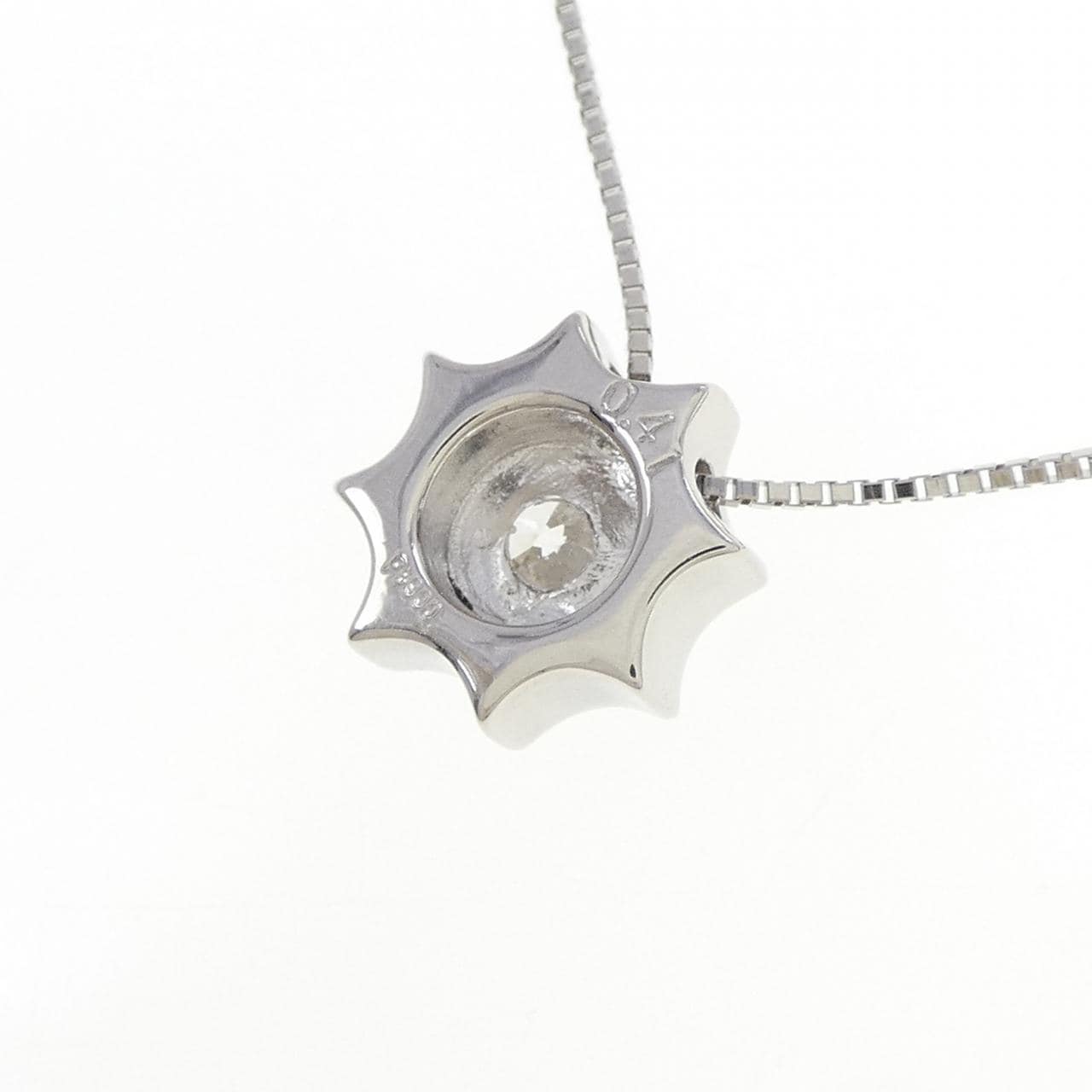PT900/PT850 ダイヤモンド ネックレス 0.41CT