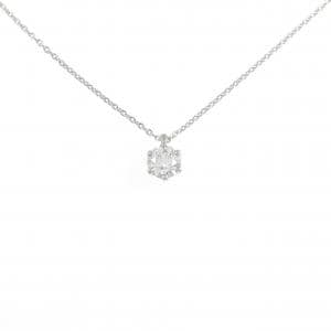 【リメイク】PT900/PT850 ダイヤモンド ネックレス 0.420CT D SI1 EXT
