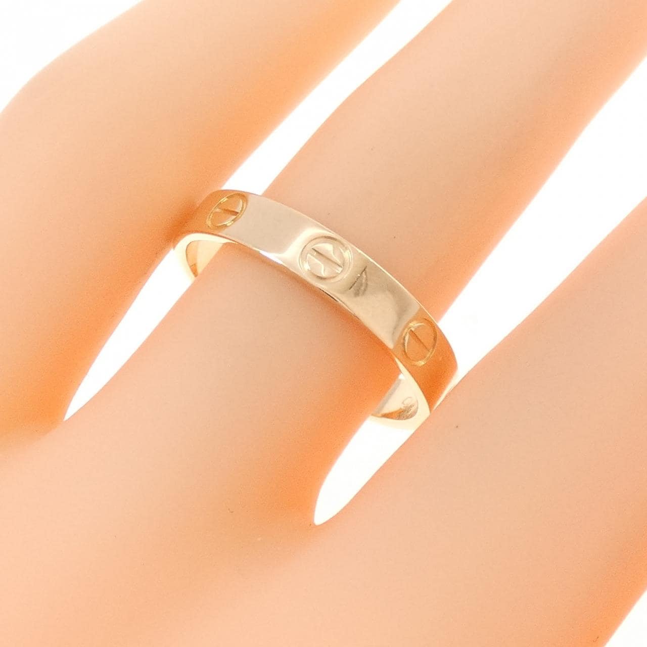 カルティエ ミニラブ リング
