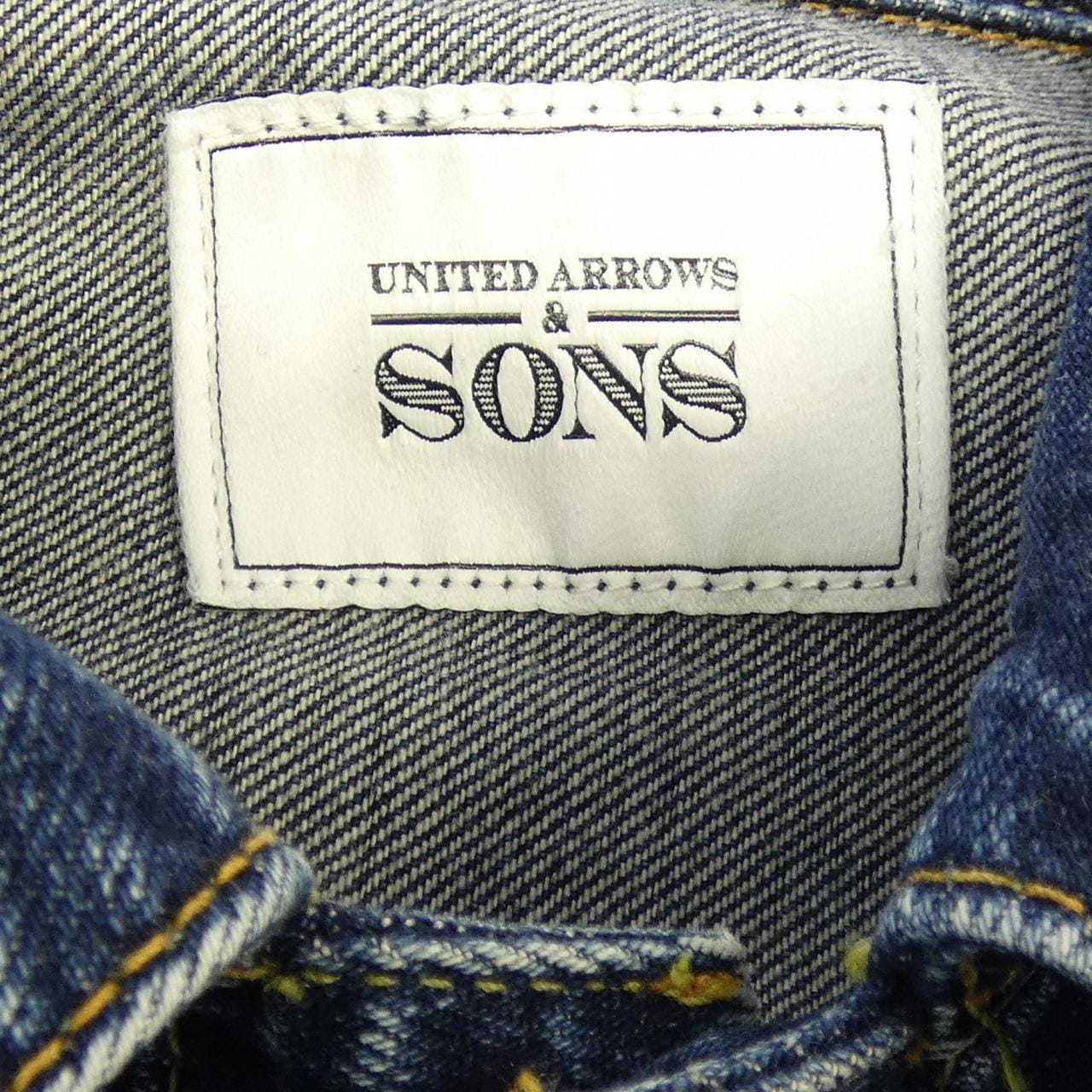 ユナイテッドアローズアンドサンズ UNITED ARROWS&SONS デニムジャケット