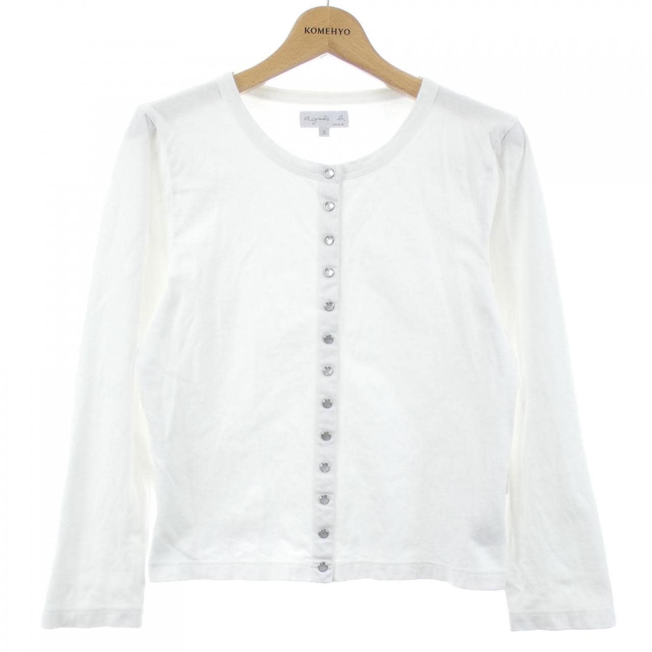 アニエスベー Agnes.b カーディガン