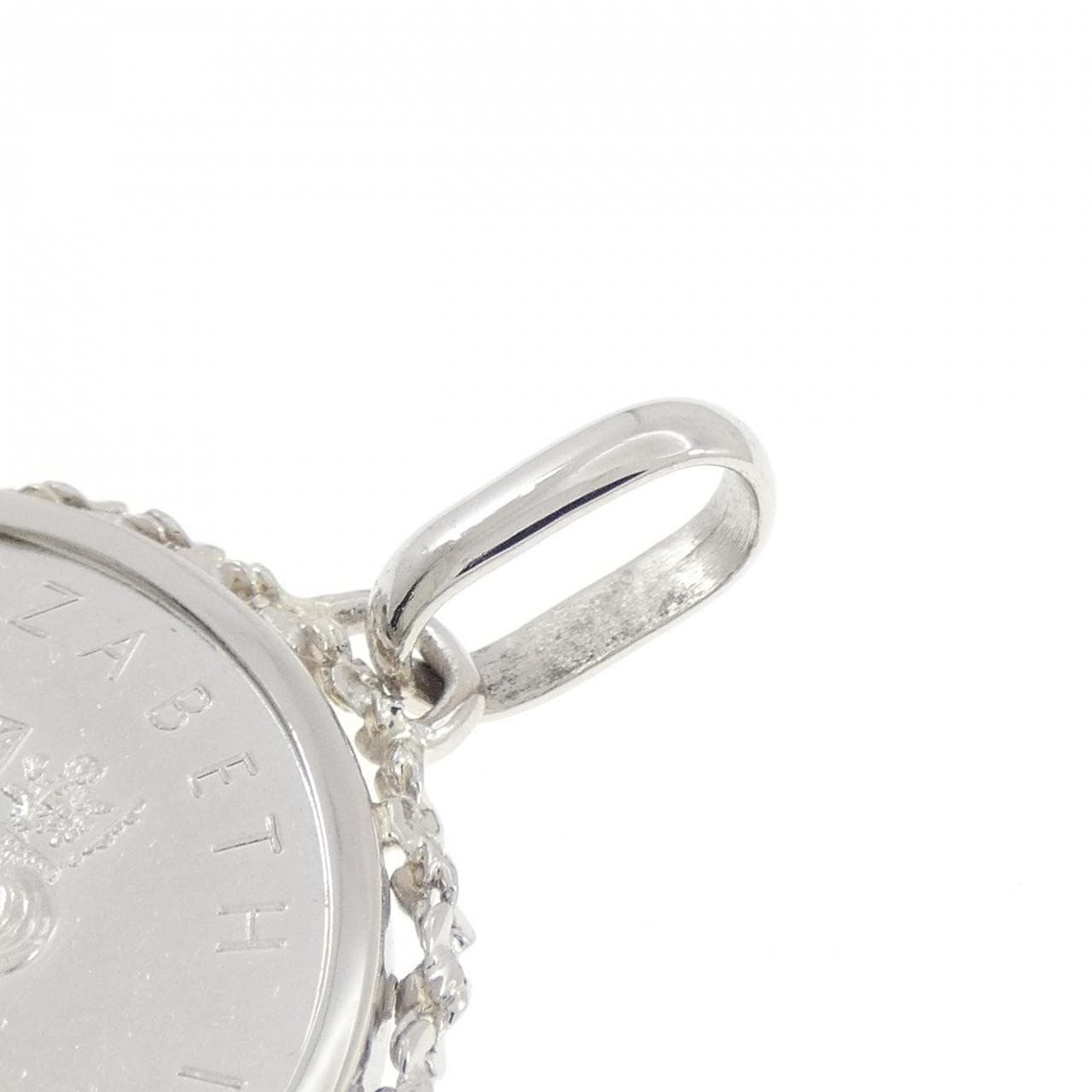 PT900(枠) コイン ペンダント