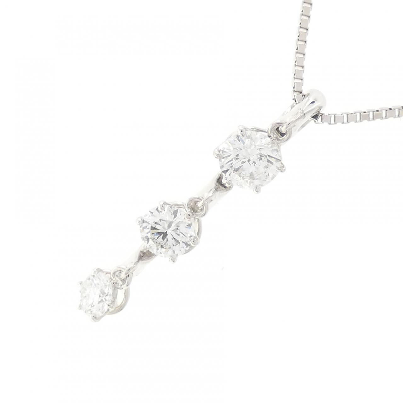 トリロジー ダイヤモンド ネックレス 0.50CT