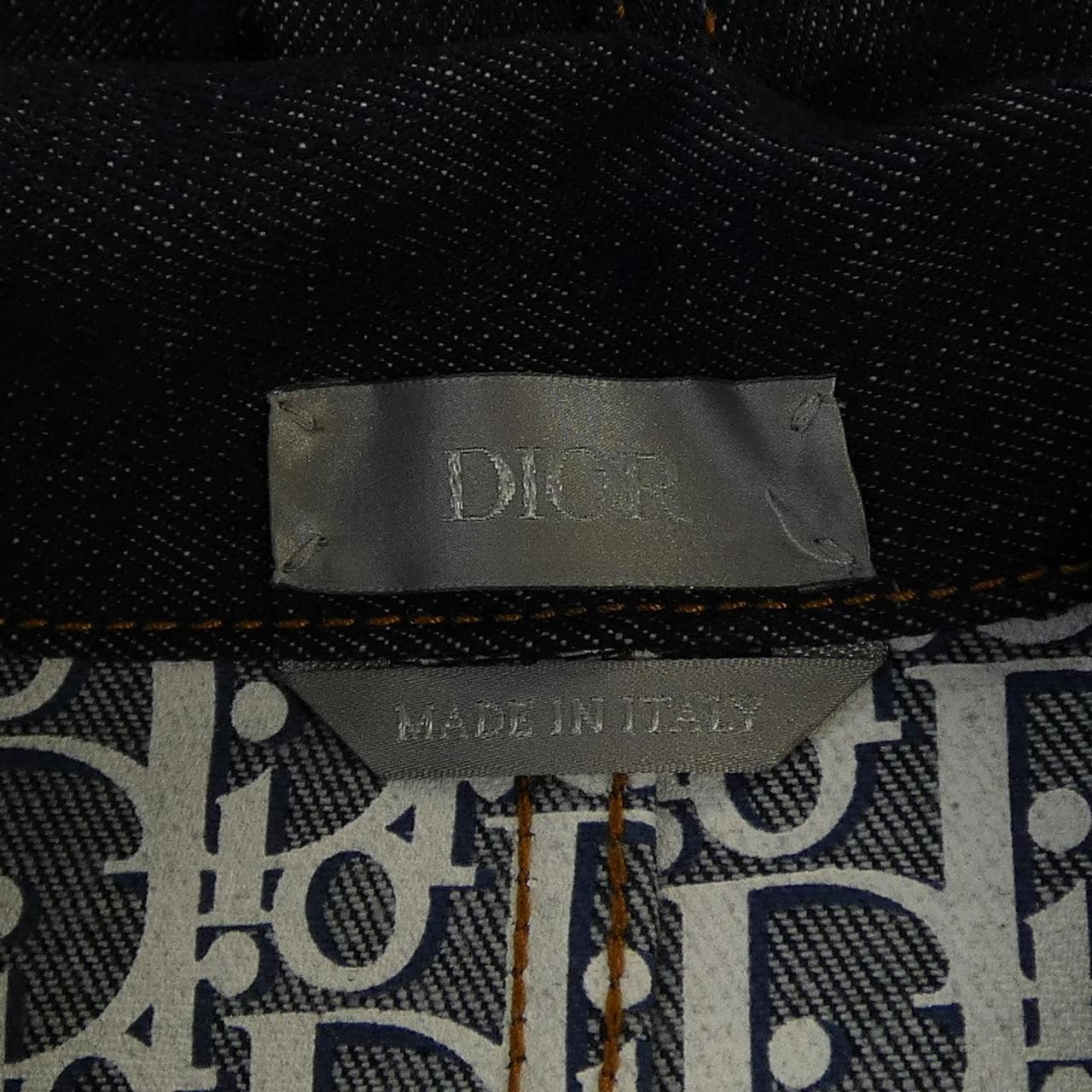 ディオール DIOR オブリーク OBLIQUE 033D490A226X デニムジャケット