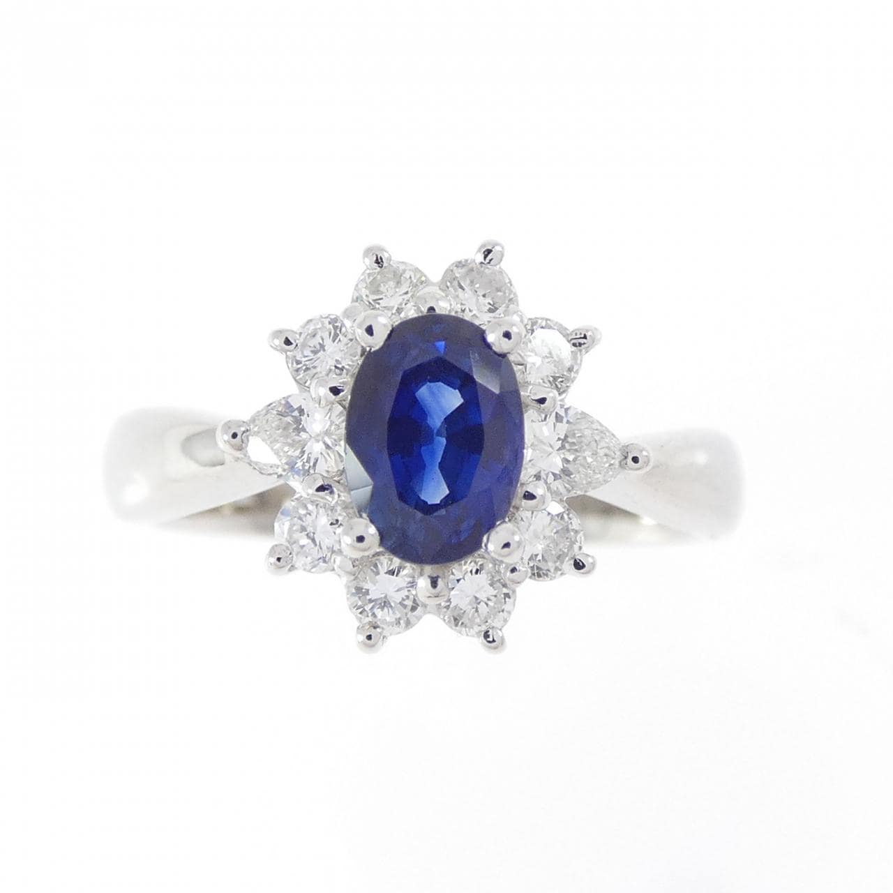 PT900 サファイヤ リング 0.68CT