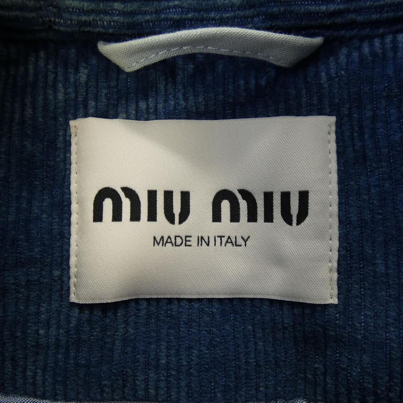 ミュウミュウ MIU MIU MIU MIUロゴ ML1152 SOOO 16DF ジャケット