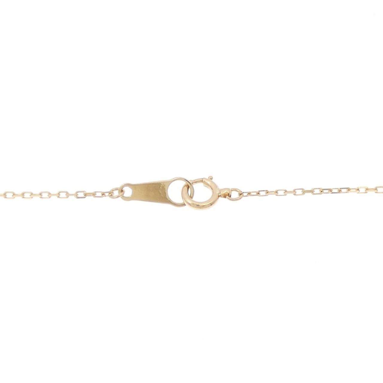 K18YG ダイヤモンド ネックレス 0.28CT