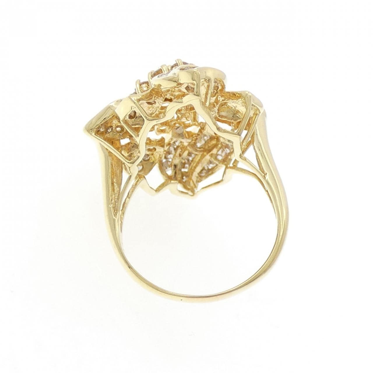 K18YG ダイヤモンド リング 1.83CT