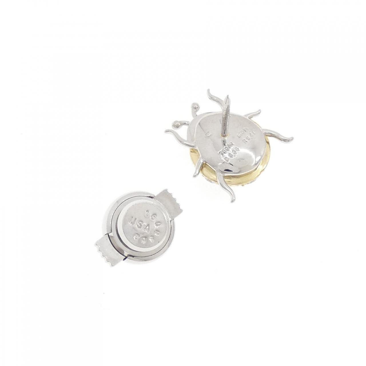 茶瓢蟲紅寶石胸針0.41CT