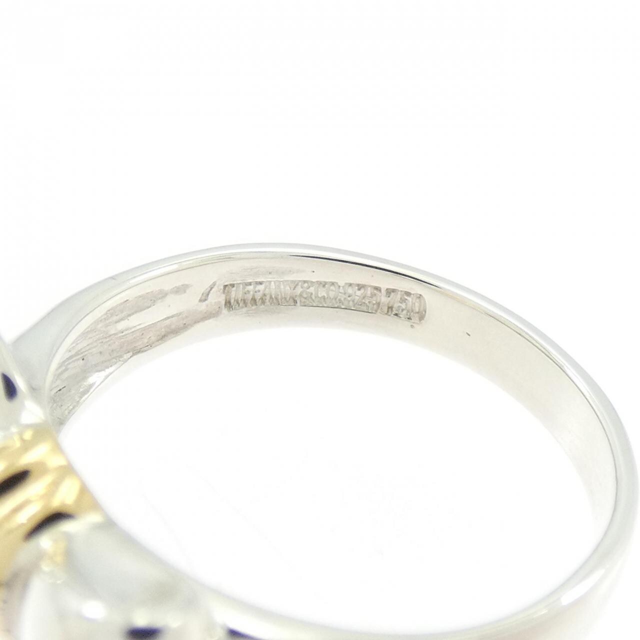 【ヴィンテージ】ティファニー 925/750YG リング