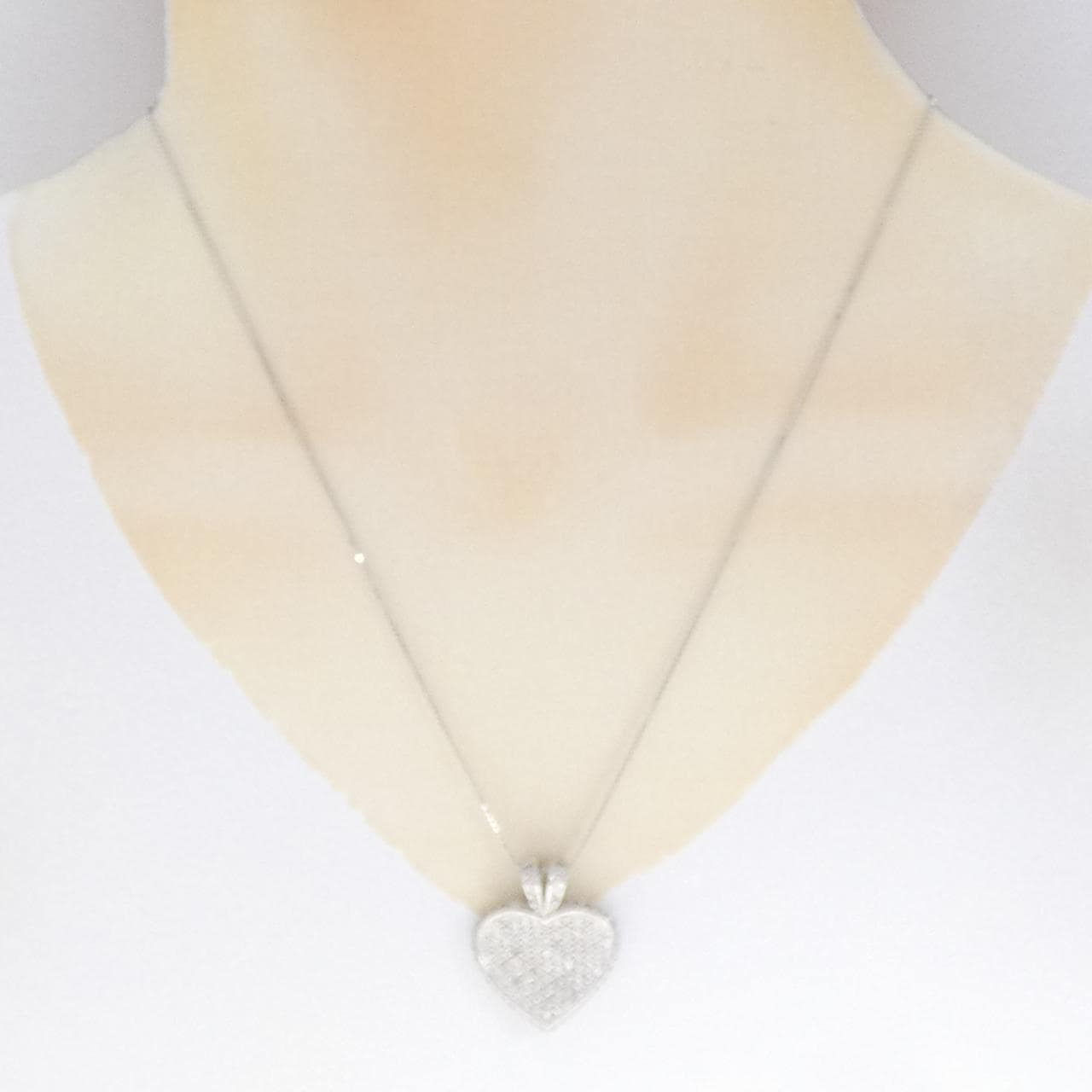 K18WG ダイヤモンド ネックレス 1.55CT