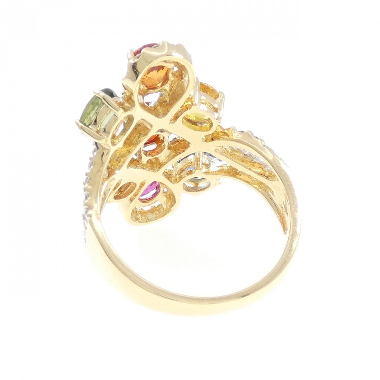 750YG/750WG サファイヤ リング