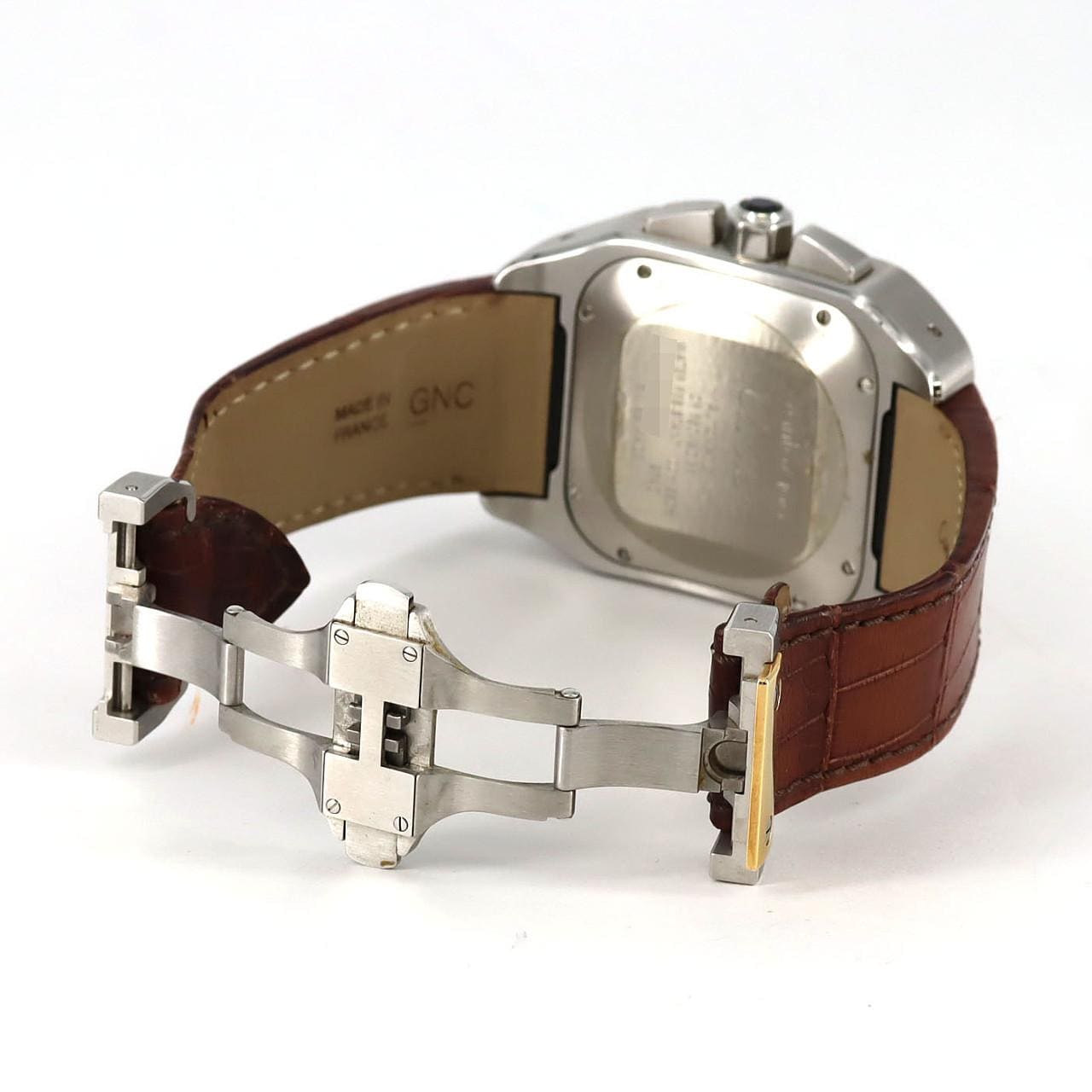 カルティエ サントス100クロノ コンビ W20091X7 SSxYG 自動巻