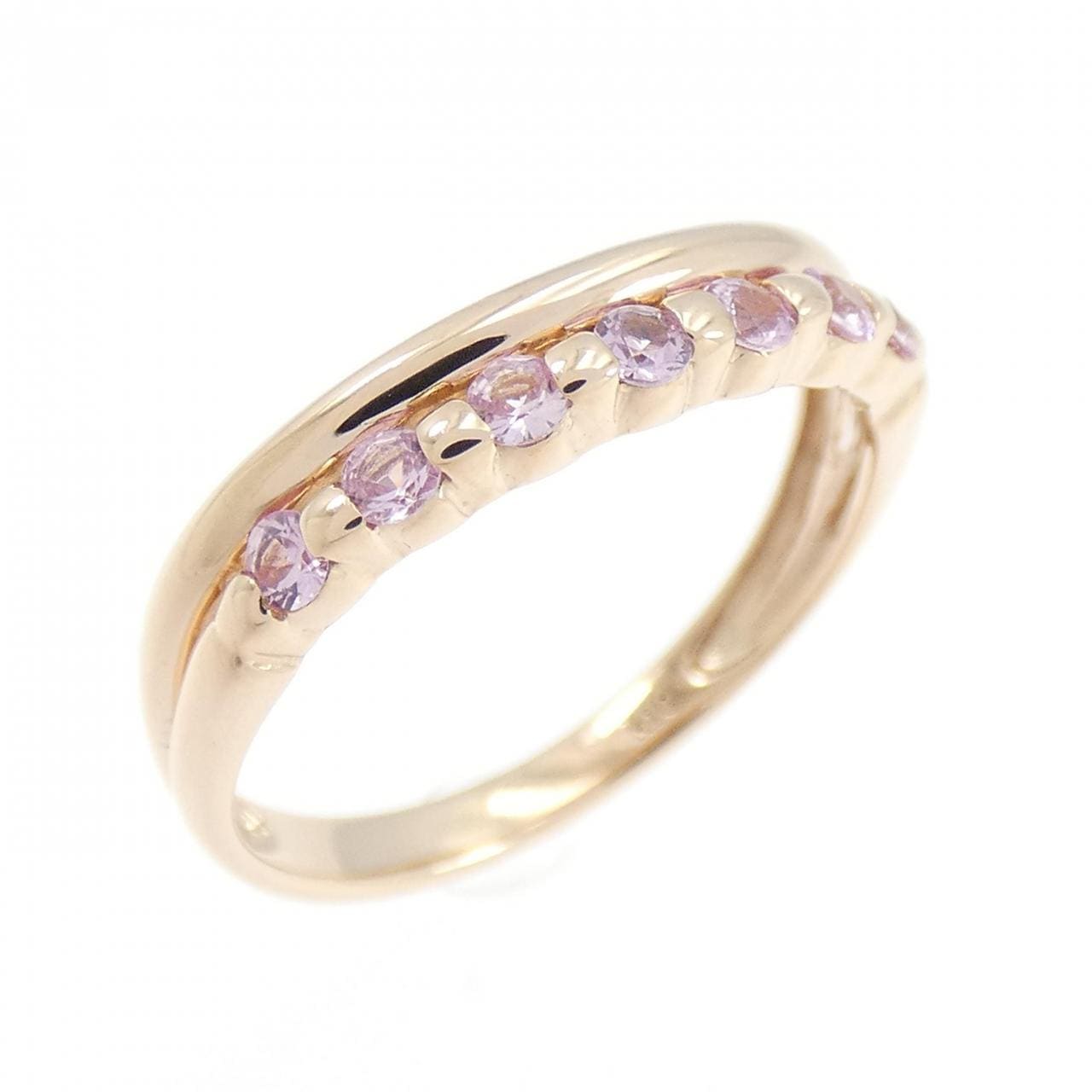 K10PG サファイヤ リング