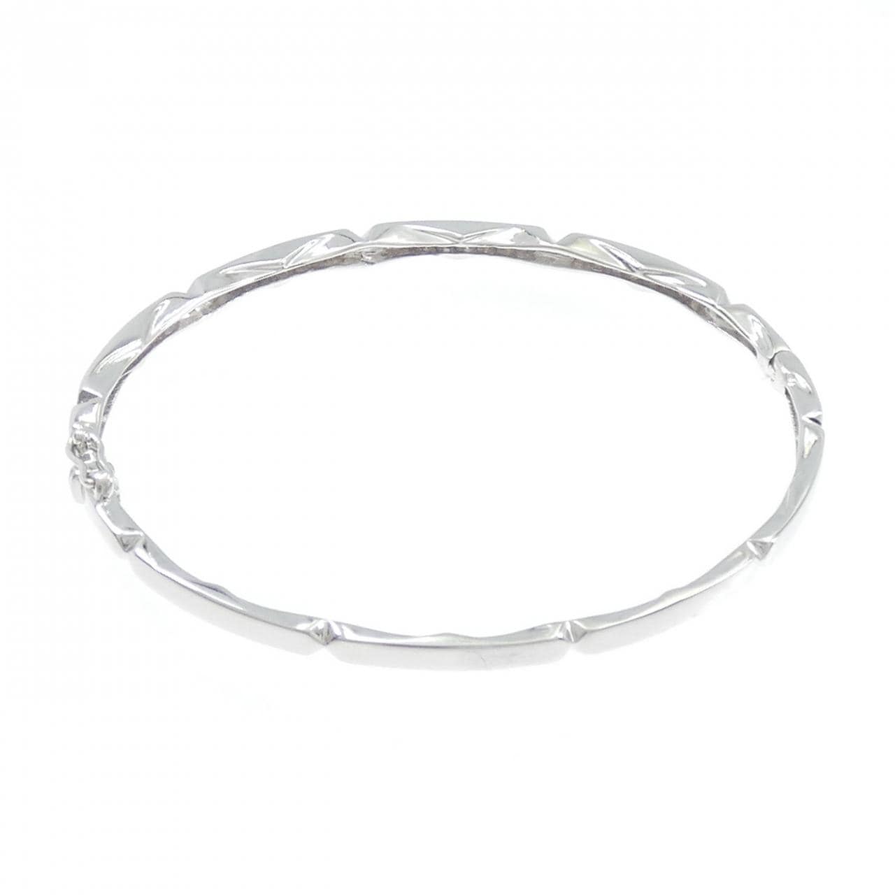 750WG ダイヤモンド バングル 0.60CT