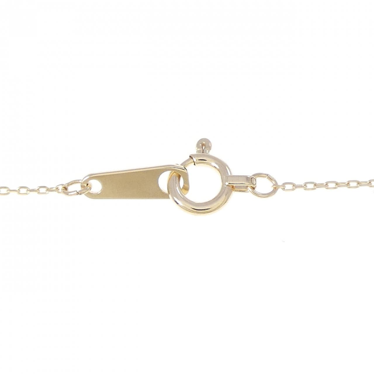 K10YG スター ダイヤモンド ネックレス 0.04CT