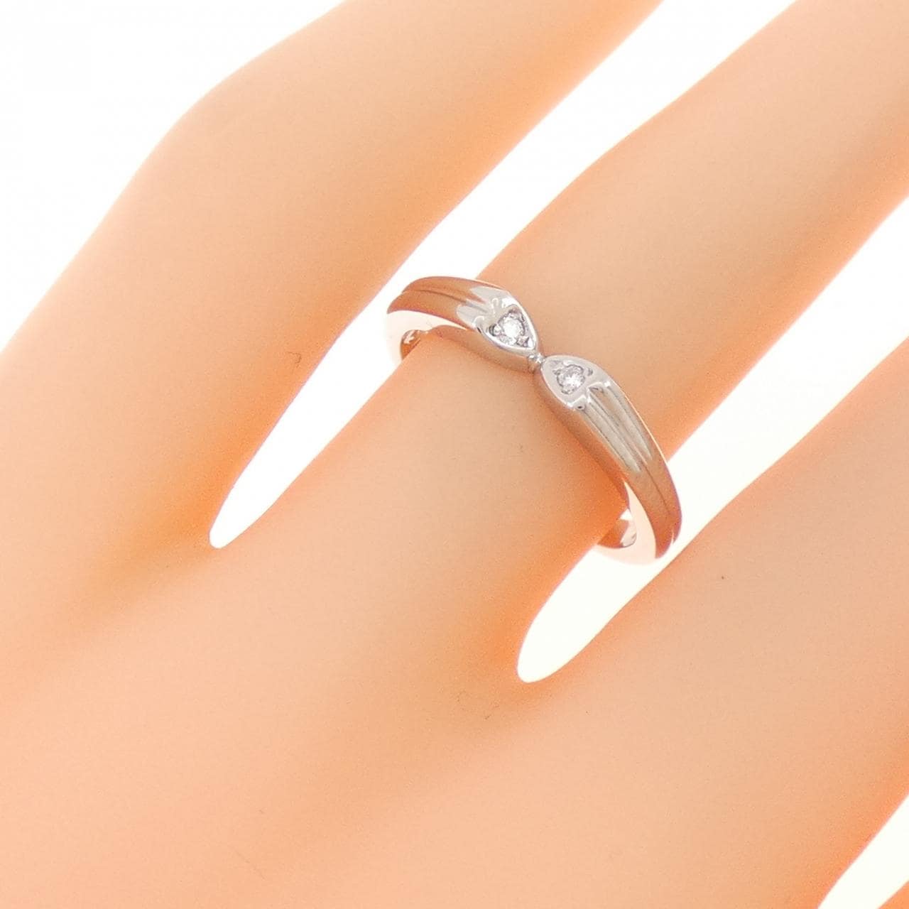 タサキ ダイヤモンド リング 0.02CT
