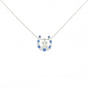 PT950/PT850 アウイナイト ネックレス 0.10CT