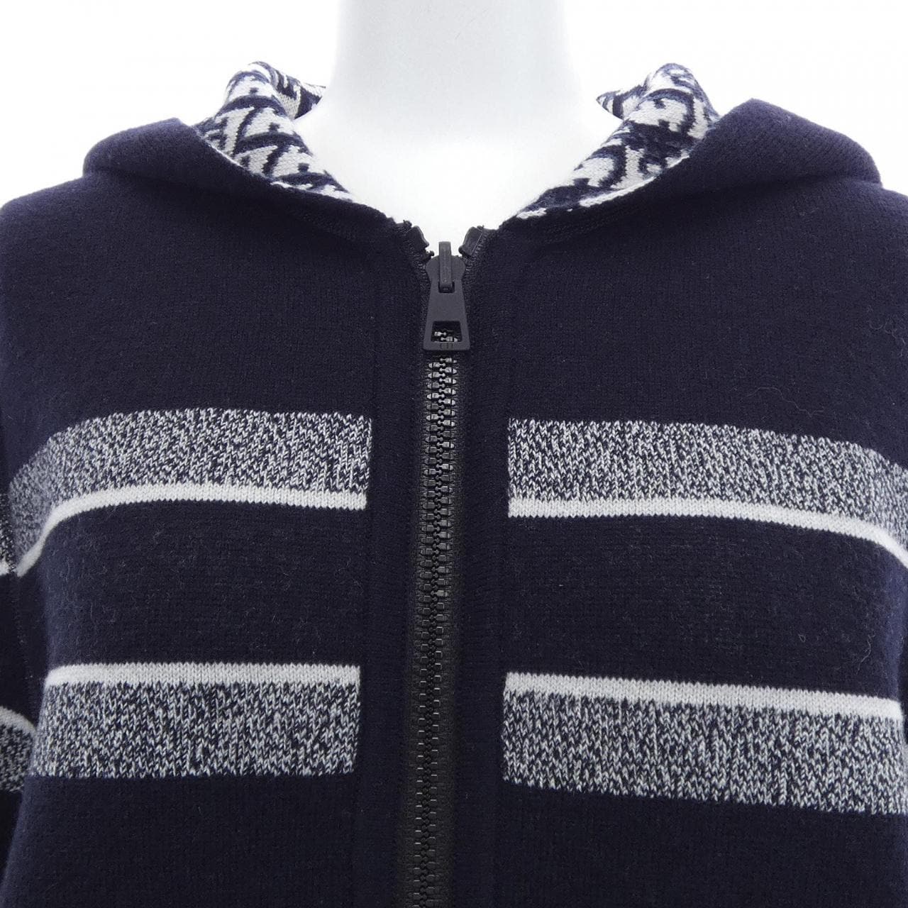 クリスチャンディオール CHRISTIAN DIOR ディオール オブリーク テクニカル カシミヤ 054G12AM055 パーカー