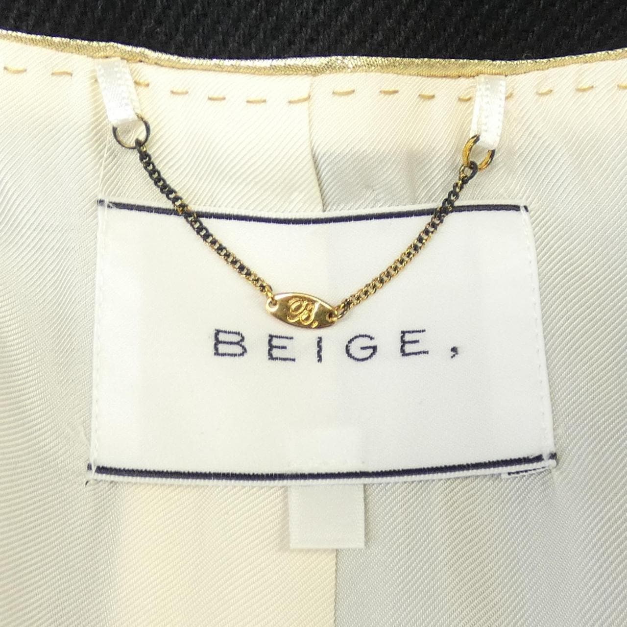 ベイジュ BEIGE. ロングベスト
