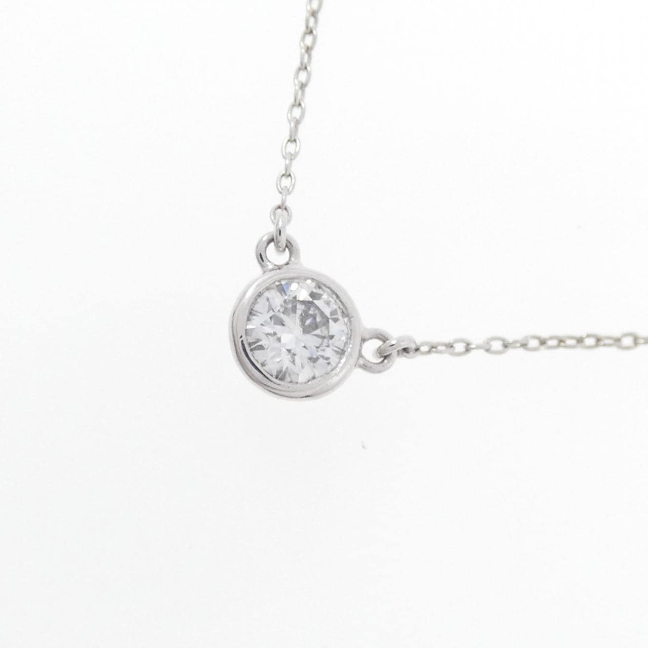 PT Solitaire Necklace 0.408CT