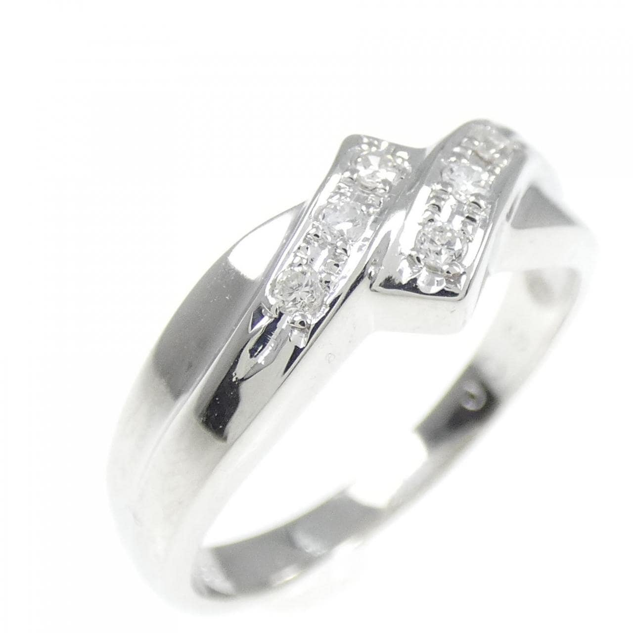 PT900 Diamond Ring 0.09CT