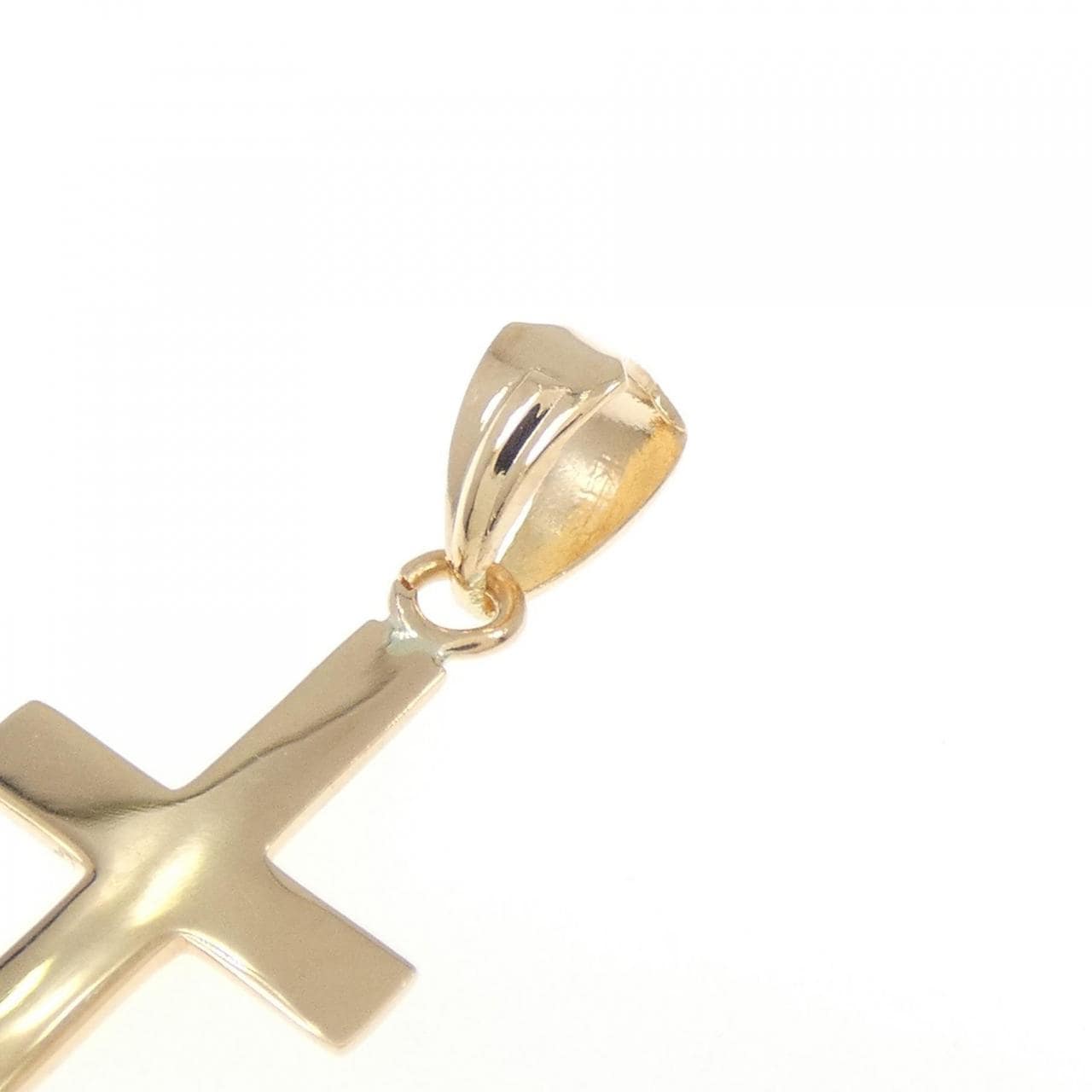K18YG クロス ペンダント